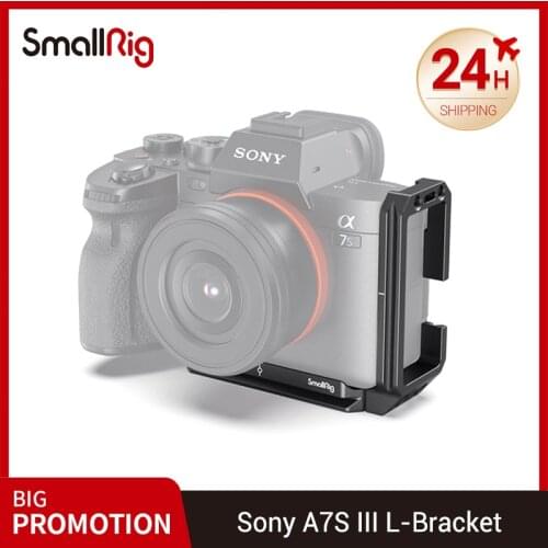 SmallRig A7S3 Quick Release Bracket Grip L-Bracket for SONY Alpha 7S III Camera L Plate 3003