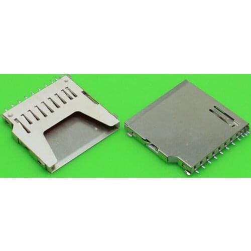 ChengHaoRan 1 Piece new cell phone SD card socket module reader holder tray slot connector,KA-128