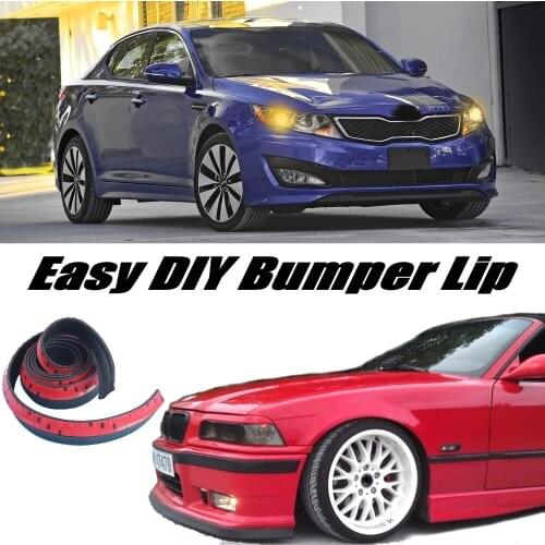 Bumper Lip Deflector For KIA K5 Lotze Advance Innovation / Optima Regal / Magentis Front Spoiler Skirt For Tuning Strip