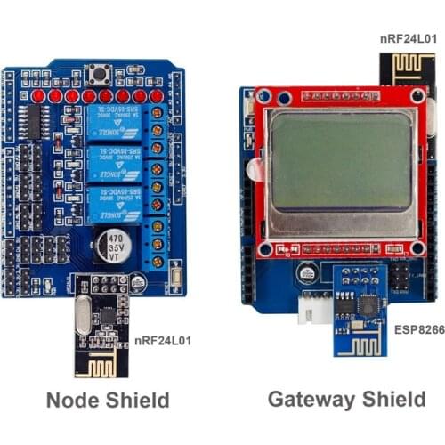 IoT Internet of Things Shields Kit for Arduino Build Your Own IoT World (R3, Mega 2560 or Nano are not included)