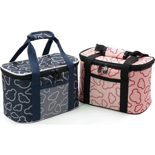 Brand Quality Thicken Oxford Waterproof Small Thermal Food Portable Picnic Cooler Bag For Kids