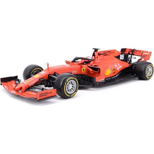Bburago 1:18 2019 SF90 F1 Racing #16 #05 Formula Car Static Die Cast Vehicles Collectible Model Car Toys