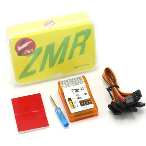 ZMR NX4 PRO EVO Flight Controller 3D Flight Gyroscope Balance For Fixed-wing Aircraft Support Rate/Hold/Gyro Off Mode