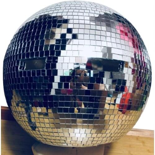 Round Ball Mask Head cover Mirror Mask Nightclub dance 30cm 40cm