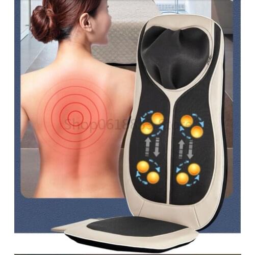Buttocks vibration Cervical and lumbar integrated massager Massage massage Full body car back and waist cushion