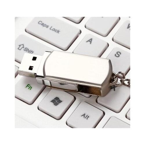 Metal Cheap USB 2.0 Flash Drive Pendrive 64GB 32GB 16GB USB Stick Pen Drive 1TB 2TB 128GB 8GB Disk On Key Keychain Gifts