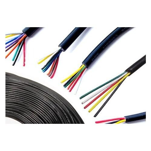 Soft silicone cable 3 core heat resistant 180