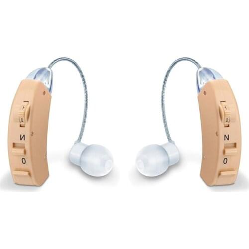 Small BTE Invisible Hearing Aid Hearing Amplifier Digital Hearing Aids for the Hearing Loss Elderly Ear Aids Device Dropshipping