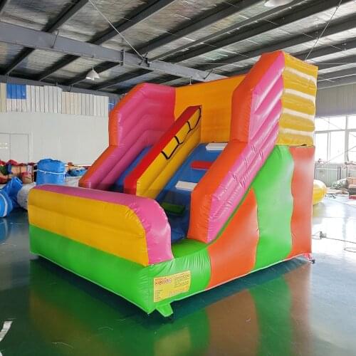 Latest design PVC material Inflatable small Slide Bouncy Slide for kids and family use