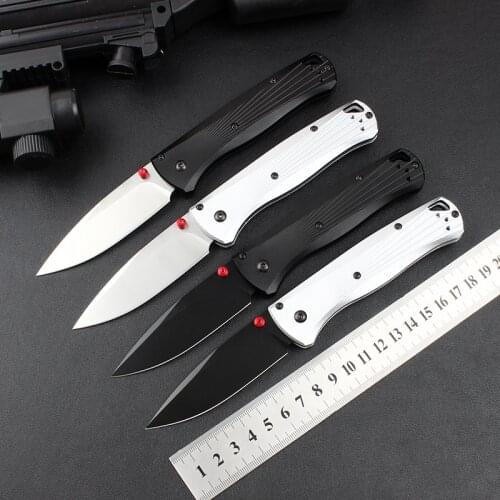BM535BK-4 Bugout AXIS Folding Knife 3.24" M390 Blade, Aluminum Handles Outdoor Camping Hunting EDC 535 KNIVES Hunting Knife Tool