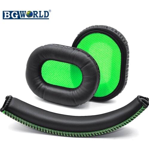 Replacement Cushion Ear pads headband for RAZER BlackShark / black shark Stereo Gaming Headset Headphone