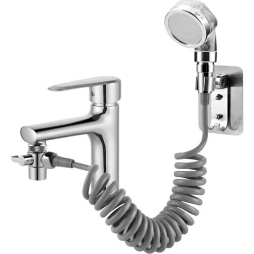 2m Spring Shower Hose Replacement Flexible Telescopic Shower Hose Bathroom Handheld Bidet Sprayer Spring Hose Accessory