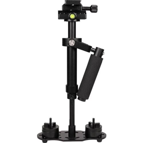 ALLOYSEED S40 Stabilizer 40cm Aluminum Alloy Photography Video Handheld Stabilizer For Steadycam Steadicam DSLR Camera Camcorder