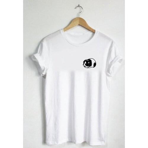 Guinea Pig - Shirt Tshirt Pet Cage Cute Animal Gerbal Hamster Shirt Tee Rodent Rat Toy UNISEX Youth Zoo-D990