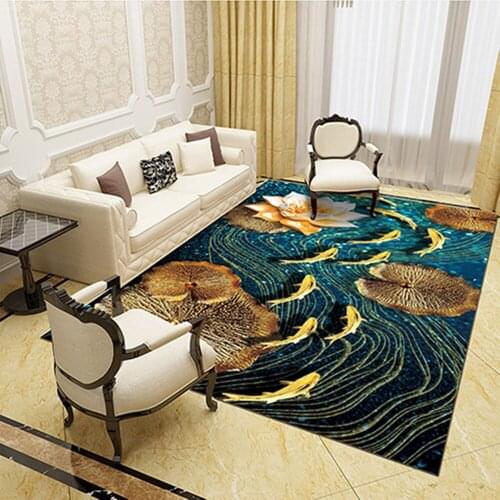 3D Cartoon Printed Child Carpets for Living room Bedroom Large Area Rugs Anti-Slip Kids Bedside Floor Mat Nordic Home Big Carpet