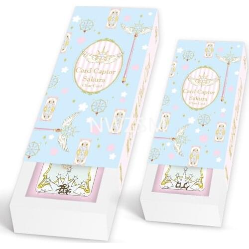 Anime Cardcaptor Sakura Clow Card cosplay prop KINOMOTO SAKURA Card captor Sakura Cards Tarot Gift