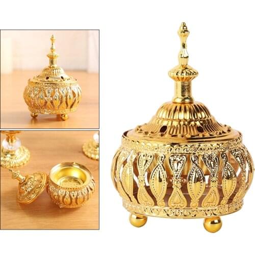 Metal Incense Burners Holder Censer Aromatherapy Furnace Yoga Studio Decor