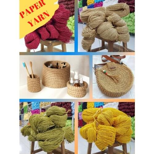 Multicolor Paper Yarn - 1kg - 12 Color Options - Twisted - Wall - Door Decoration, Round Bag, Supla, Placemat, Hand, Hat, Cord, Home Textiles, Accessory Materials, DIY