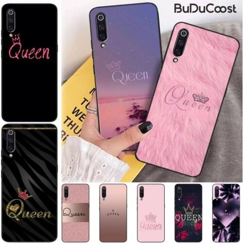 Fashion brand QUEEN Phone Case For Xiaomi Mi 9 9T CC9 CC9E 8 SE Pro A2 Lite 6X 5 A3 A1 Max Mix 2 3