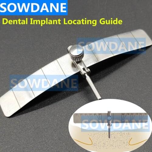 Dental Implant Locating Guide Surgical Planting Positioning Locator Dental Positioning Angle Ruler Guage Autoclavable