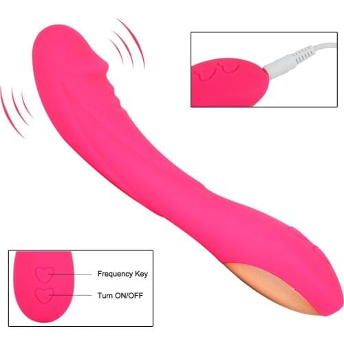 Sex Real Penis Dildo Vibrator 12 Frequency Charging G Spot Vibrator Masturbator Vagina Climax Stick Bar Adult Sex Toys For Women