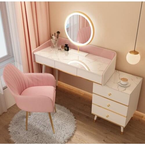 Dressing table one small single girl bedroom bedside table bay window dressing table storage cabinet one