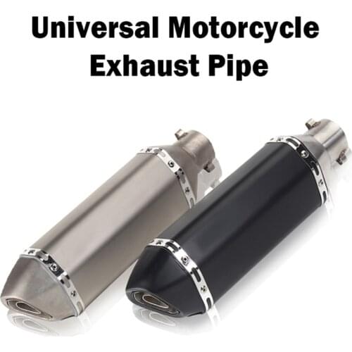 35-51MM Universal Motorcycle Modified Exhaust Moto Escape Muffle Pipe Universal for Exhaust Fit all Motorcycle ATV Scooter