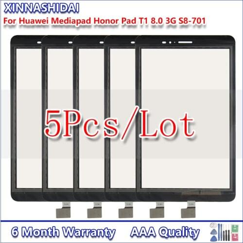 5pcs/lot New For Huawei Mediapad Honor S8-701 LCD Display S8-701W Touch Screen Matrix Digitizer Assembly