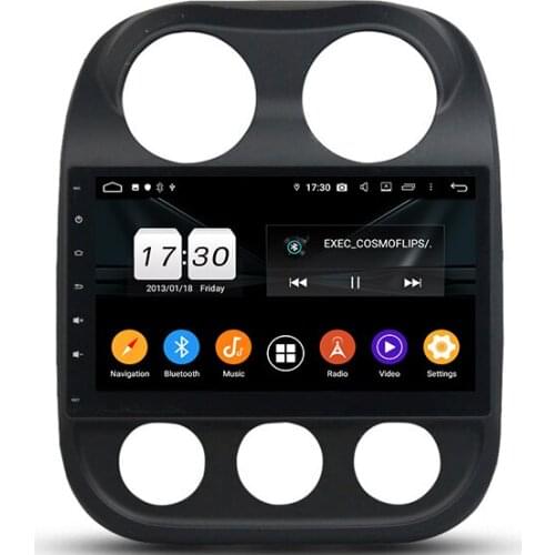 PX6 TDA7851 DSP Android 9.0 For Jeep Compass 2010-2016 4GB 64GB 8 core Car DVD Player GPS navi map RDS Radio wifi Bluetooth 5.0