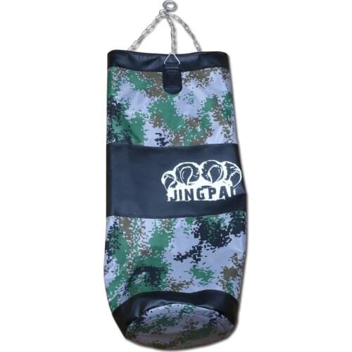 GINGPAI Boxing Bag 100cm Red Army Green Oxford Empty Sandbags Training Fighting Self-administered Hanging Boxing Sport Equipment