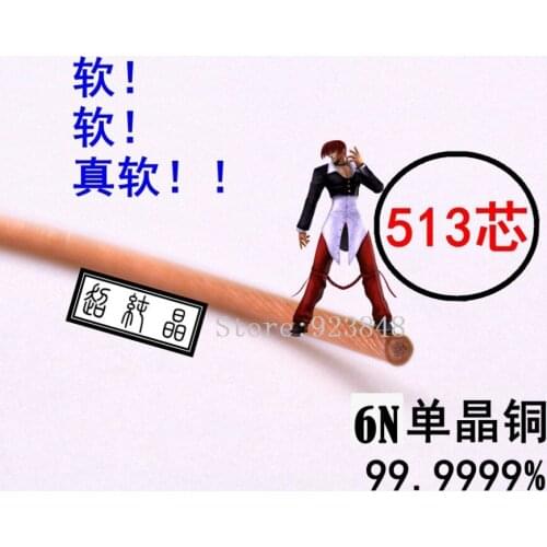 DIY earphone cable with mic Fully compatible headphone wire 6meters