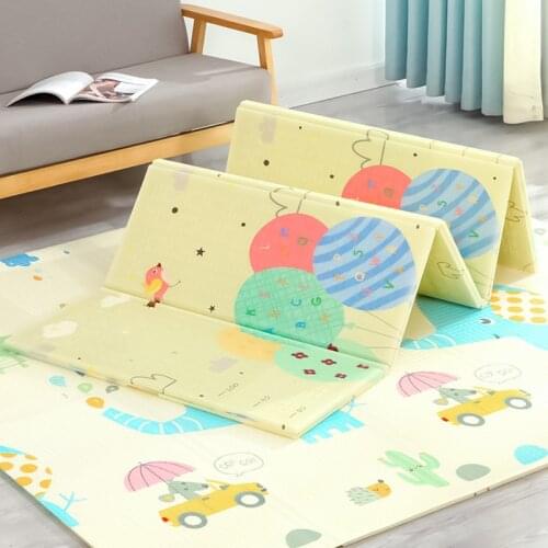 Carpet Games For Children Foldable Cartoon Baby Play Mat Xpe Puzzle Childrens Kids Rug Infant Climbing Pad Educational Toys