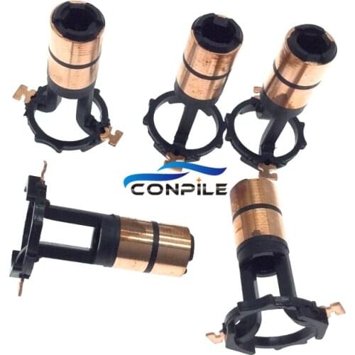 5pcs for Buick Excelle Regal GL8 LaCrosse Citroen Peugeot for Valeo generator copper head copper collector ring (9x15x47mm)
