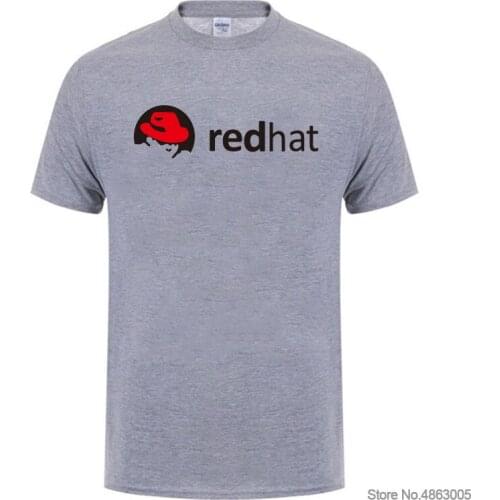 For Men Clothes Summer Casual Short Sleeve Redhat T-shirt Cotton Tee Shirt Men T Shirts Tops