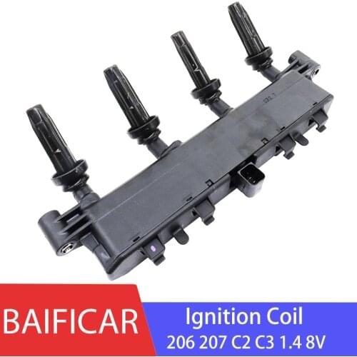 Baificar Brand New Genuine Ignition Coil Pack 5970A8 For Peugeot 206 207 Berlingo Xsara Partner Citroen C2 C3 1.4 8V