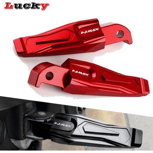 For YAMAHA NMAX155 NMAX125 N-MAX155 N-MAX NMAX 155 125 2015-2020 2019 2018 2017 Motorcycle CNC Rear Passenger Foot Peg Footrests