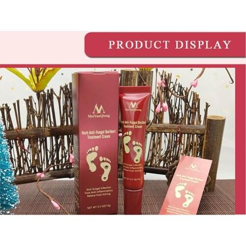 Anti-fungal Infection Foot Anti-inflammatory Relieve Treatment Cream Foot Herb Beriberi Itching 15g Y0A6