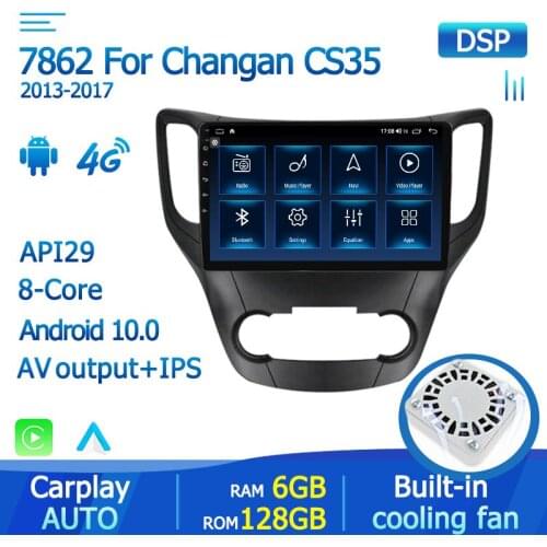 Stereo Headunit Autoradio 1280*720P Wireless Carplay Recorder Car Radio Multimedia Player GPS Navi For 2013-2017 CHANGAN CS35