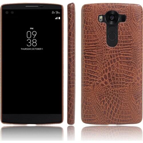 SUBIN New Type Crocodile Skin PU Leather Phone Case For LG V10 F600 H968 / G4 Pro 5.7" Cases Back Cover With 8 Different Colors