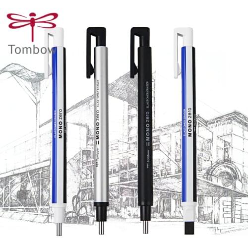 Tombow MONO EK-HUR / EK-HUS Ultra-fine Pen Type High-gloss Eraser Push-type Sketch Drawing Fine Art Only Replaceable Core
