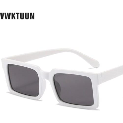 VWKTUUN Vintage Sunglasses Women Square Glasses Geometric Sun Glasses For Women Rectangle Sunglass Colorful Driving Driver Shade