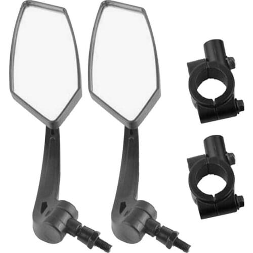 Bike RearView Mirror Bicycle Clear Wide Range Back Sight Cycling Accessories 360 Degree Rotating Mirror For Mountain Bike