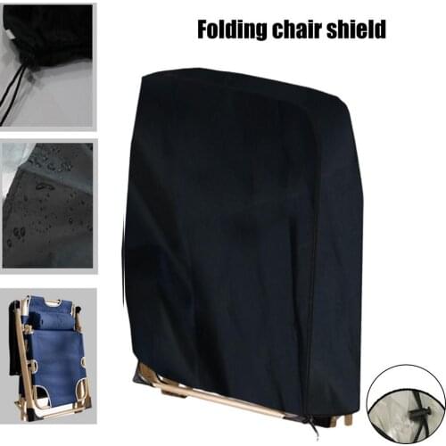 1pcs Outdoor Folding Reclining Chair Cover Waterproof 210D Oxford Cloth Outdoor Garden Folding Chairs Cover