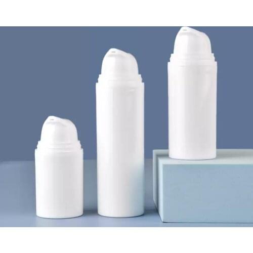 30ML white plastic airless pump bottle for lotion emulsion serum eye essence liquid foundation skin care cosmetic packing