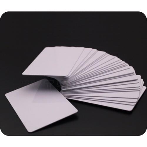 50PCS Smart Dual Card Passive Long Distance Pvc Plastics Iso Double Frequency UHF+HF Rfid