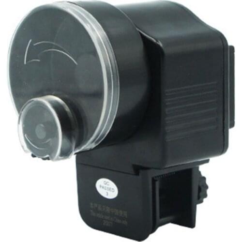 C1FA Fish Tank Aquarium Automatic Feeder Fish Food Feed Timing Adjustable Feeder Dispenser Timer with LCD