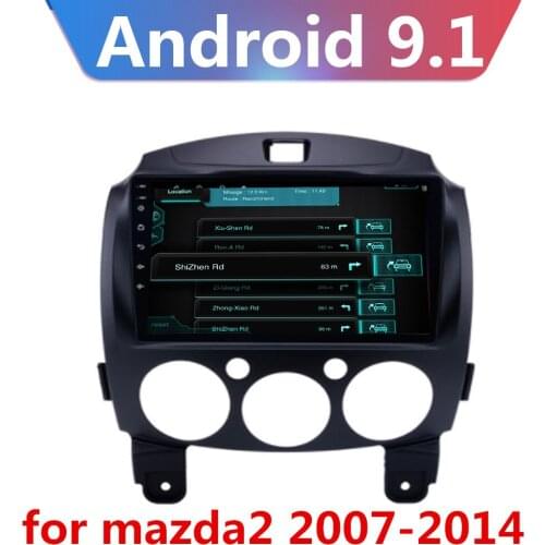 Android 9.1 2G+32G Car Radio Multimedia Video Player For MAZDA 2 Mazda2 2007 2008 2009 2010-2013 Navigation GPS 2din autoradio