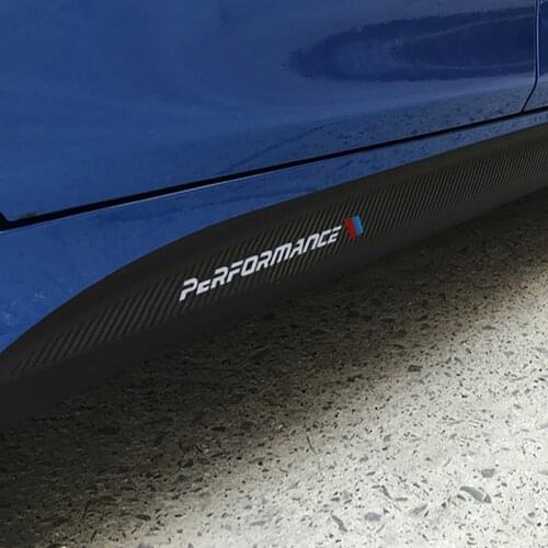 Car Stickers 5D Carbon Fiber Rubber Styling Door Sill Protector Goods For KIA Toyota BMW Audi Mazda Ford Hyundai etc Accessories
