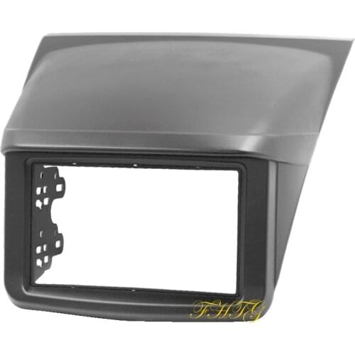 Car Radio Fascia,Dash Kit is suitable for 2010 Mitsubishi Pajero Sport/ Triton,Double Din Car Audio Frame