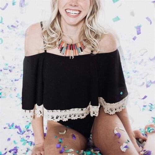 One Piece Swimsuit Ruffle Lace Swim Suit Women Swimwear Monokini Swimsuit Bathing Suit Women One Piece Bikini Beachwear Biquini